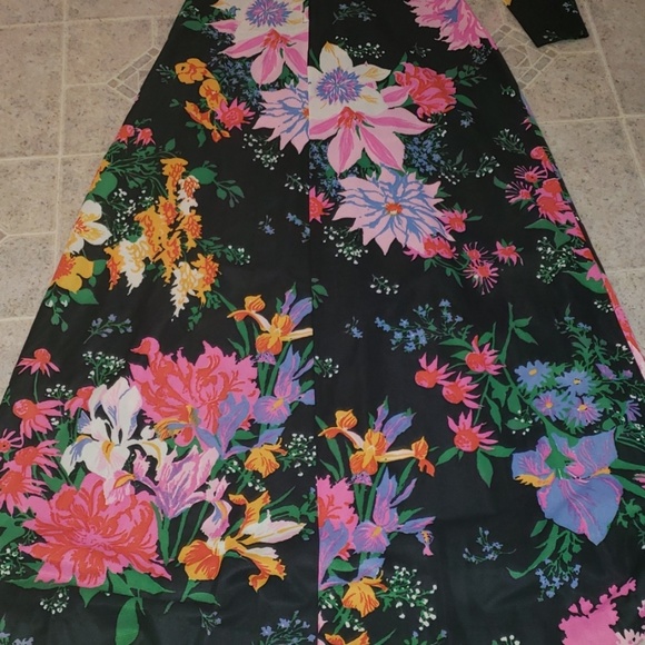 VINTAGE maxi bold floral dress by THE COMPANY - Picture 6 of 8